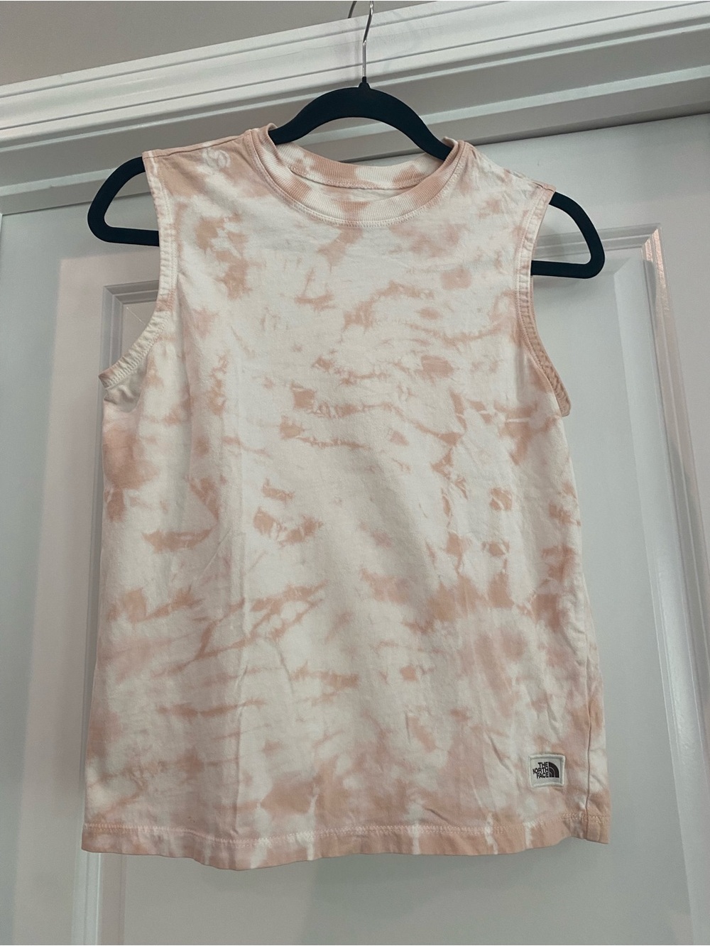 The North Face Pink Tie-Dye Sleeveless Tank Top